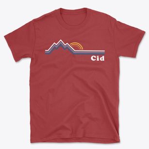 Cid North Carolina Mountain View Basic T-Shirt