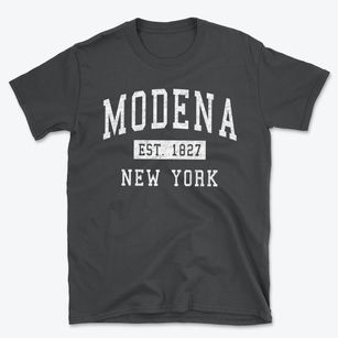 Modena New York Classic Established Basic T-Shirt