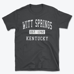 Witt Springs Kentucky Classic Established Basic T-Shirt