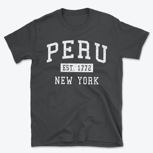 Peru New York Classic Established Basic T-Shirt