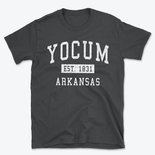 Yocum Arkansas Classic Established Basic T-Shirt