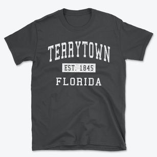 Terrytown Florida Classic Established Basic T-Shirt