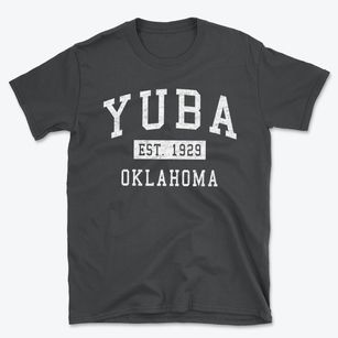 Yuba Oklahoma Classic Established Basic T-Shirt