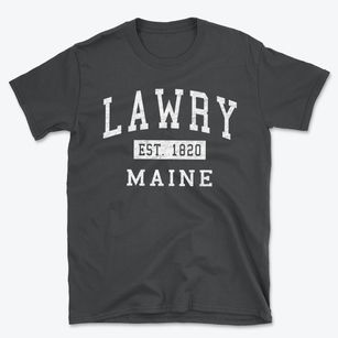 Lawry Maine Classic Established Basic T-Shirt