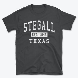 Stegall Texas Classic Established Basic T-Shirt