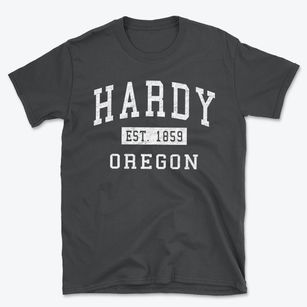 Hardy Oregon Classic Established Basic T-Shirt