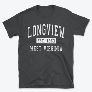 Longview West Virginia Classic Established Basic T-Shirt