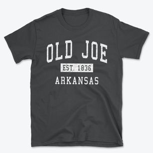 Old Joe Arkansas Classic Established Basic T-Shirt