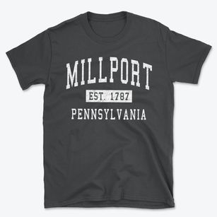 Millport Pennsylvania Classic Established Basic T-Shirt