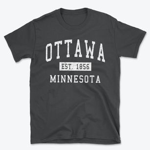 Ottawa Minnesota Classic Established Basic T-Shirt