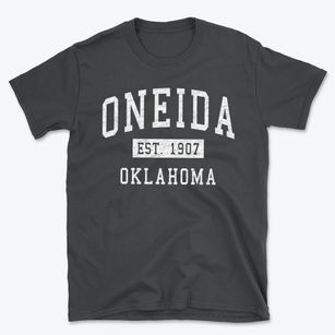 Oneida Oklahoma Classic Established Basic T-Shirt