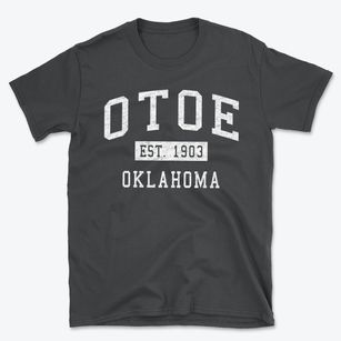 Otoe Oklahoma Classic Established Basic T-Shirt