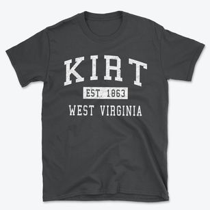 Kirt West Virginia Classic Established Basic T-Shirt