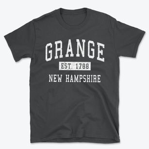 Grange New Hampshire Classic Established Basic T-Shirt