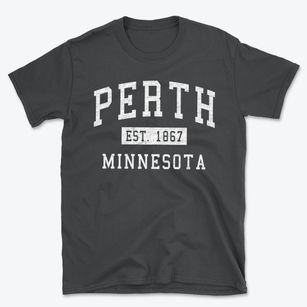 Perth Minnesota Classic Established Basic T-Shirt