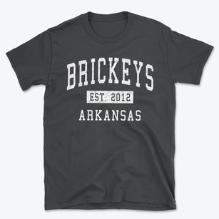 Brickeys Arkansas Classic Established Basic T-Shirt