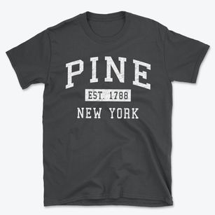 Pine New York Classic Established Basic T-Shirt
