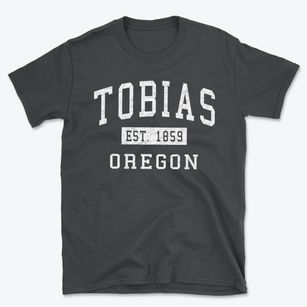 Tobias Oregon Classic Established Basic T-Shirt