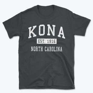Kona North Carolina Classic Established Basic T-Shirt