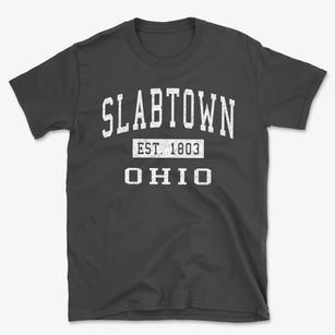 Slabtown Ohio Classic Established Basic T-Shirt