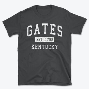 Gates Kentucky Classic Established Basic T-Shirt