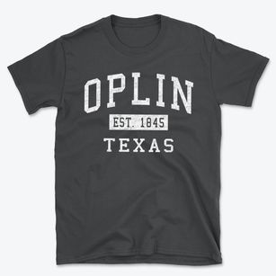 Oplin Texas Classic Established Basic T-Shirt