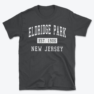 Eldridge Park New Jersey Classic Established Basic T-Shirt