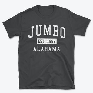 Jumbo Alabama Classic Established Basic T-Shirt
