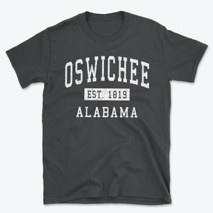 Oswichee Alabama Classic Established Basic T-Shirt