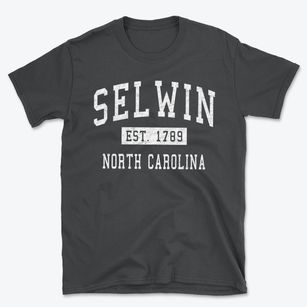 Selwin North Carolina Classic Established Basic T-Shirt