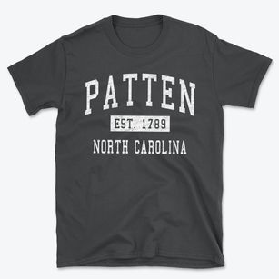 Patten North Carolina Classic Established Basic T-Shirt
