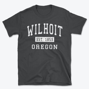 Wilhoit Oregon Classic Established Basic T-Shirt