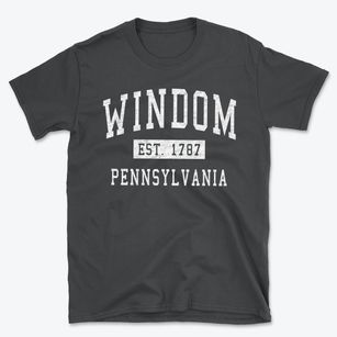 Windom Pennsylvania Classic Established Basic T-Shirt