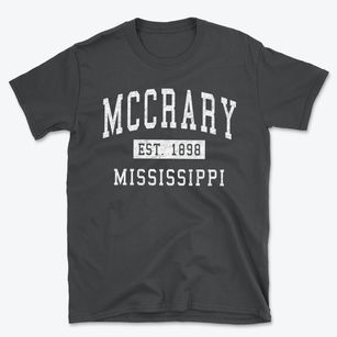 McCrary Mississippi Classic Established Basic T-Shirt