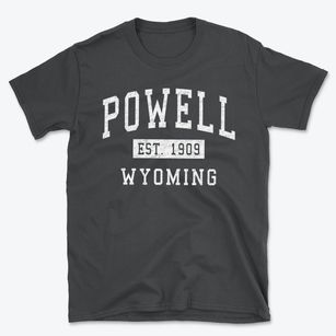 Powell Wyoming Classic Established Basic T-Shirt