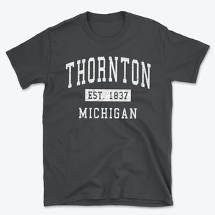 Thornton Michigan Classic Established Basic T-Shirt