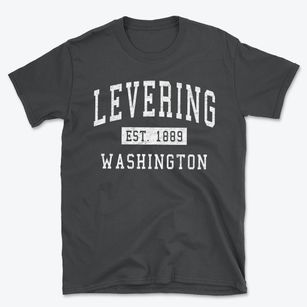 Levering Washington Classic Established Basic T-Shirt