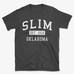 Slim Oklahoma Classic Established Basic T-Shirt