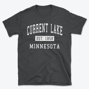 Current Lake Minnesota Classic Established Basic T-Shirt