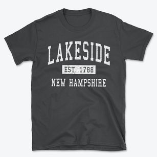 Lakeside New Hampshire Classic Established Basic T-Shirt