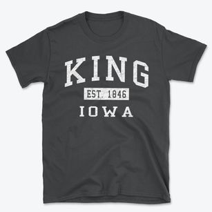 King Iowa Classic Established Basic T-Shirt