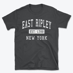 East Ripley New York Classic Established Basic T-Shirt