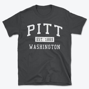 Pitt Washington Classic Established Basic T-Shirt