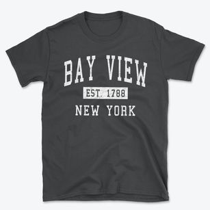 Bay View New York Classic Established Basic T-Shirt