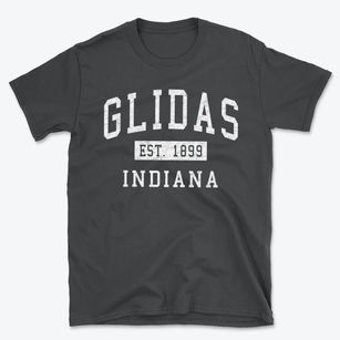 Glidas Indiana Classic Established Basic T-Shirt