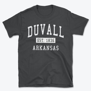 Duvall Arkansas Classic Established Basic T-Shirt