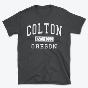 Colton Oregon Classic Established Basic T-Shirt