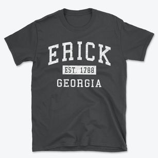 Erick Georgia Classic Established Basic T-Shirt