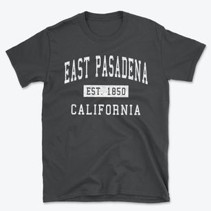 East Pasadena California Classic Established Basic T-Shirt