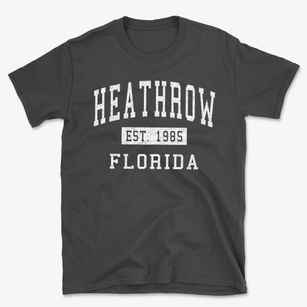Heathrow Florida Classic Established Basic T-Shirt